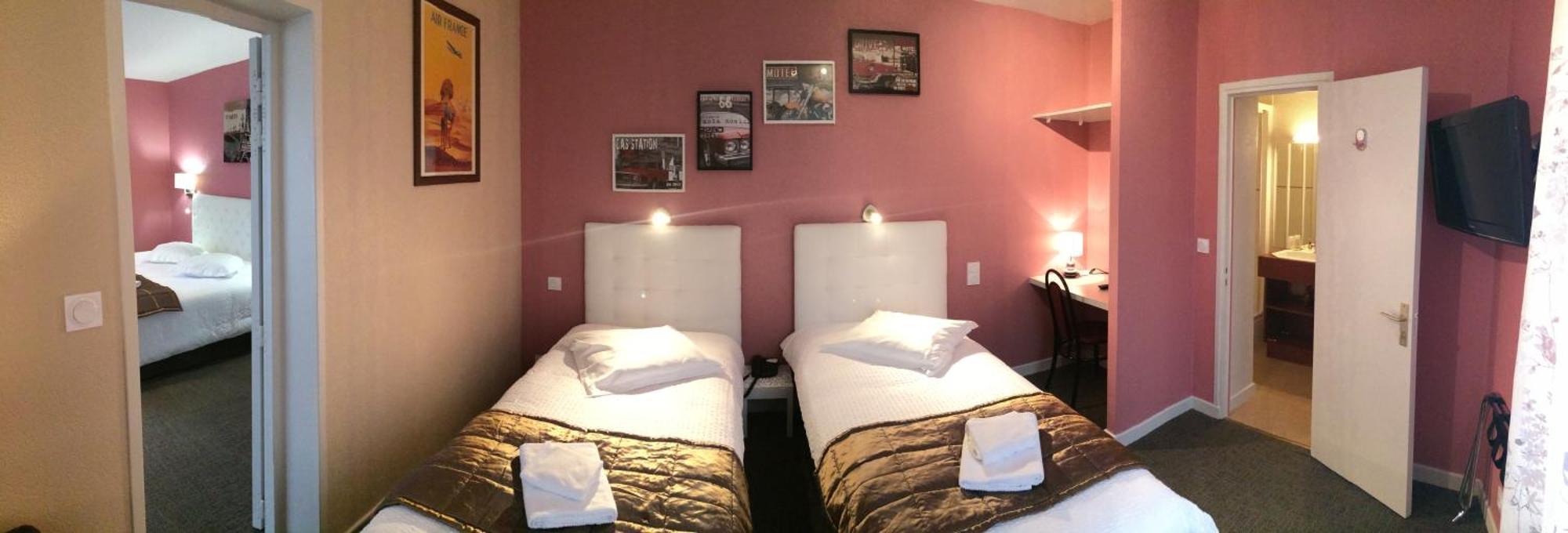 Hotel De L'Aviation La Bourboule Zimmer foto