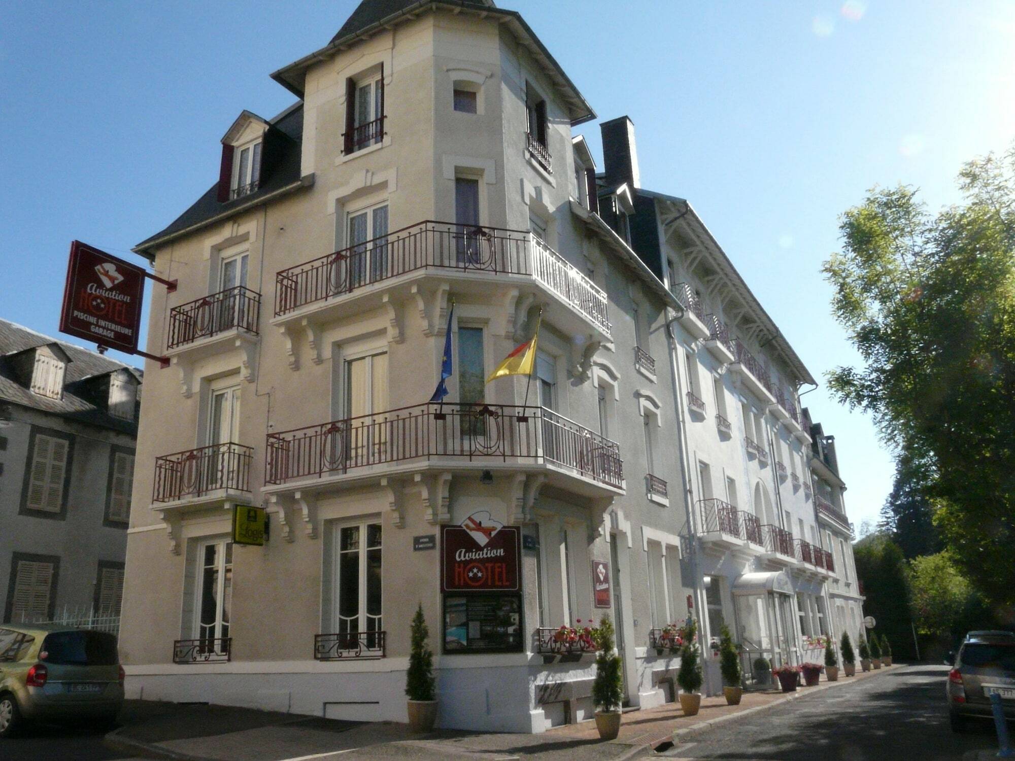 Hotel De L'Aviation La Bourboule Exterior foto